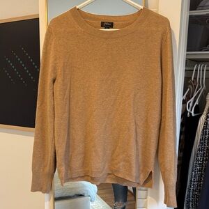 J.Crew Cashmere Camel Sweater